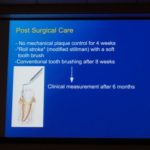 歯周組織再生療法の講習会に参加してきました。