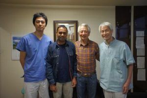 スリランカ人の友人が遊びに来ました